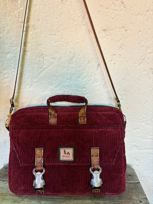 Corduroy Laptop Bag