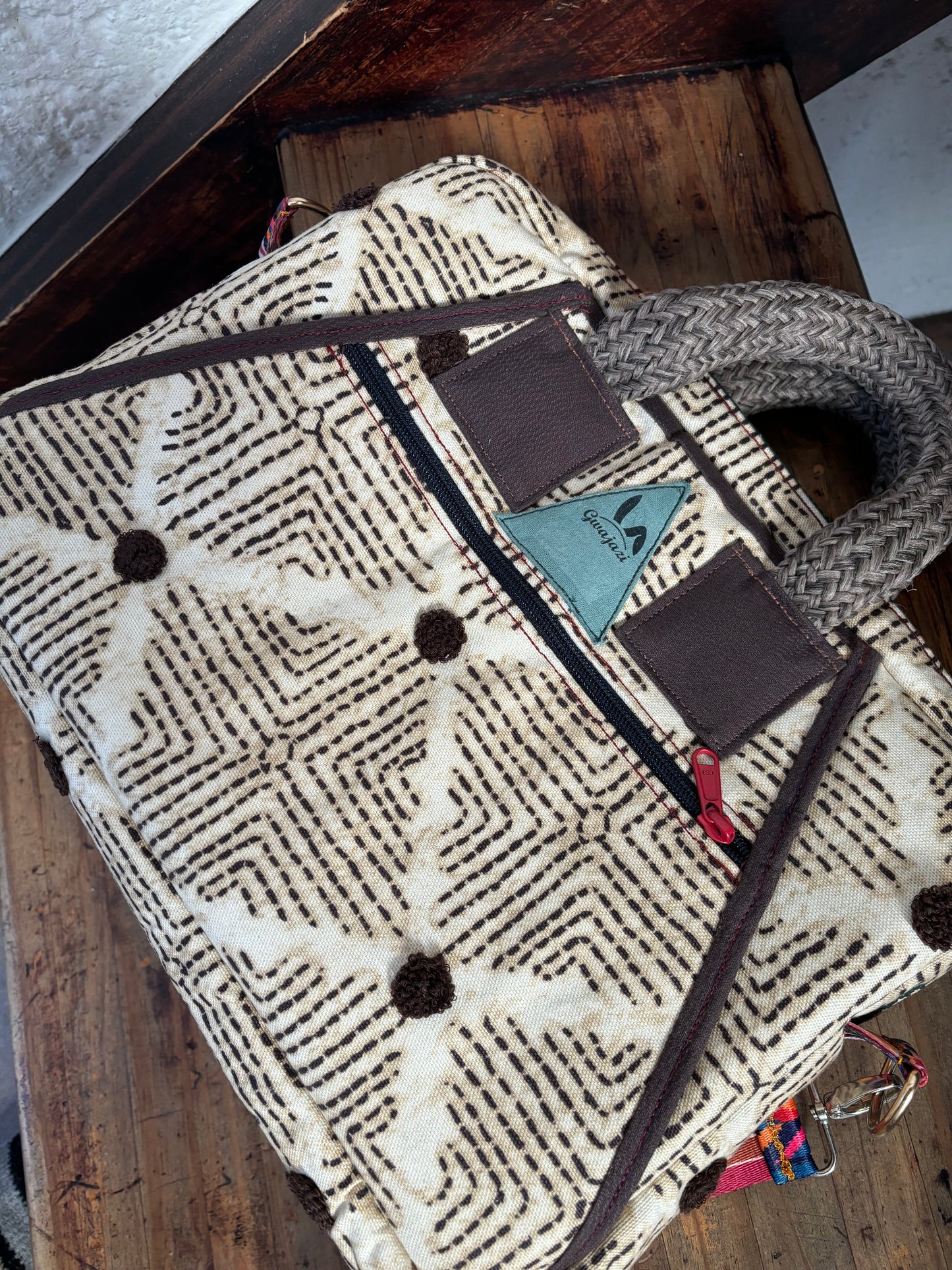 Tribal Elegance Handcrafted Laptop Bag