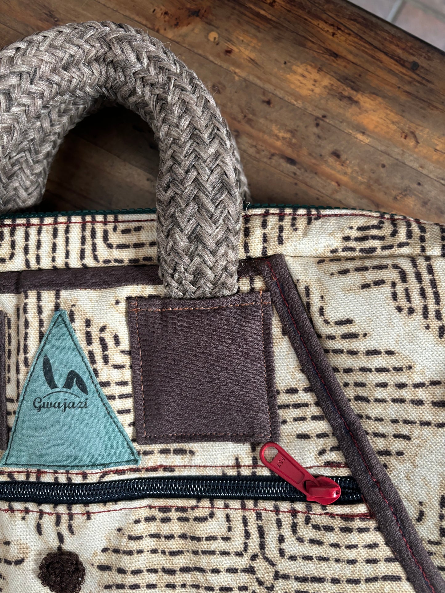 Tribal Elegance Handcrafted Laptop Bag