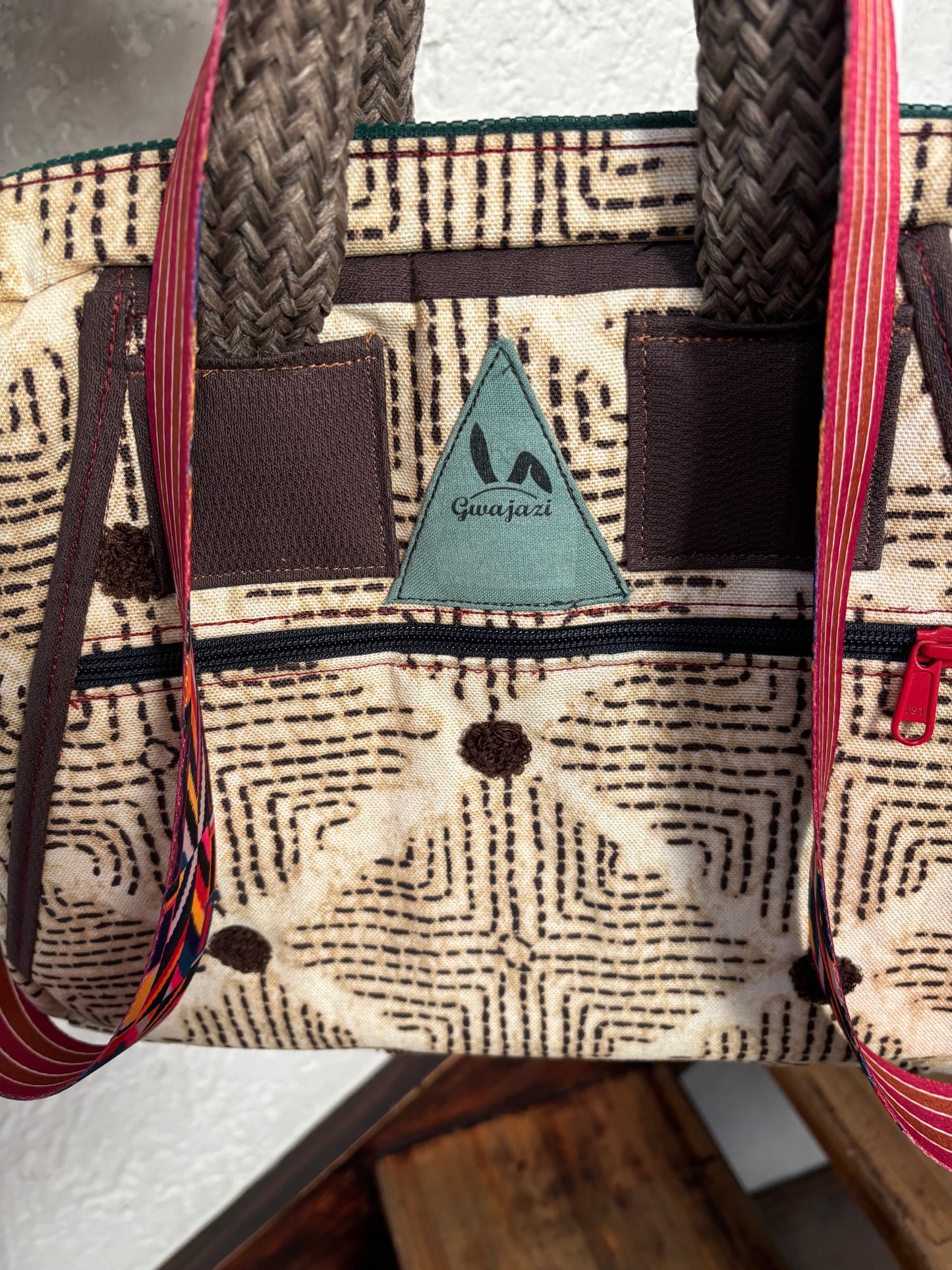 Tribal Elegance Handcrafted Laptop Bag